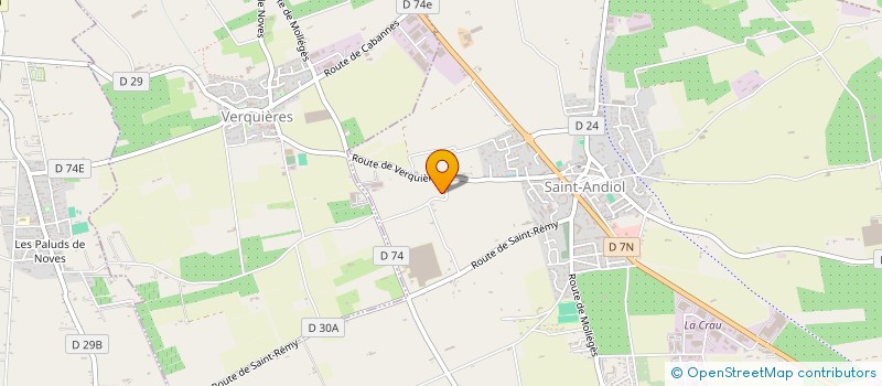 localisation de l'entreprise MONSIEUR DENIS GAGGINI à SAINT-ANDIOL