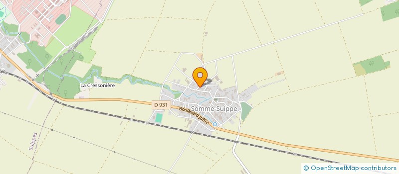 localisation de l'entreprise MONSIEUR DENIS GALICHET à SOMME-SUIPPE
