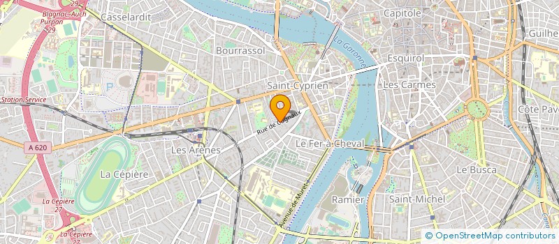 localisation de l'entreprise MONSIEUR DENIS GALINIER à TOULOUSE