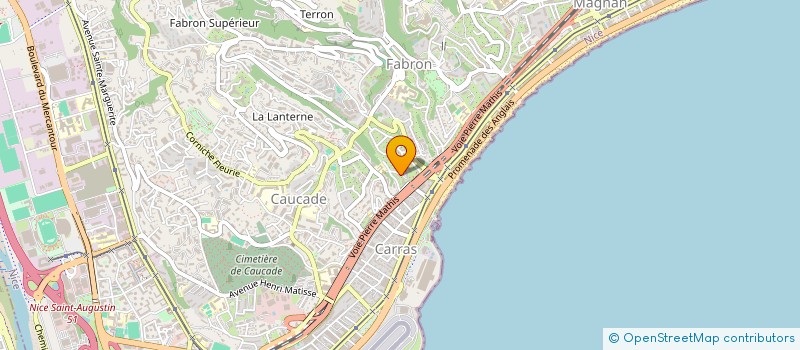 localisation de l'entreprise MONSIEUR DENIS GALLUZZI à NICE
