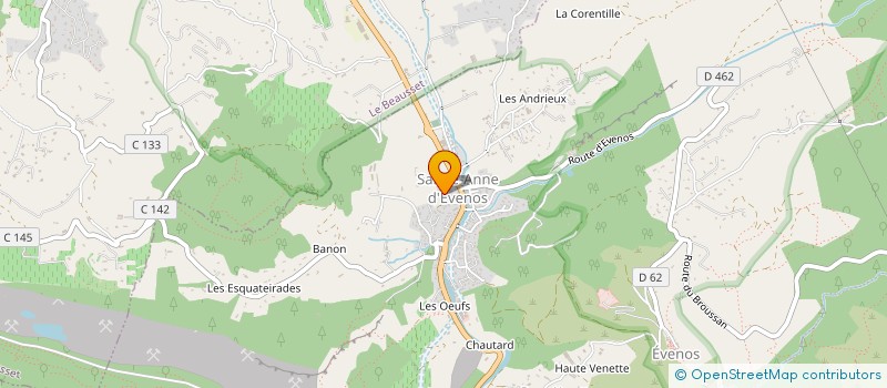 localisation de l'entreprise MONSIEUR DENIS GANTELME à LE CASTELLET