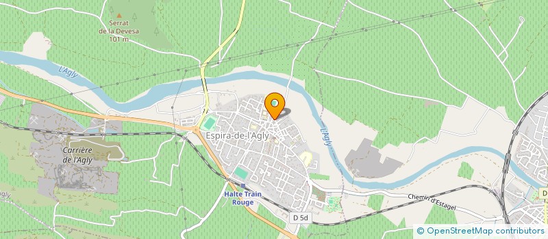 localisation de l'entreprise MONSIEUR DENIS GARCEAU  VINGRAU