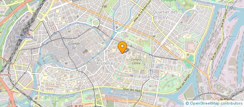 localisation de l'entreprise MONSIEUR DENIS GARCIA à STRASBOURG