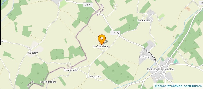 localisation de l'entreprise MONSIEUR DENIS GARNIER à BOISSY-LES-PERCHE
