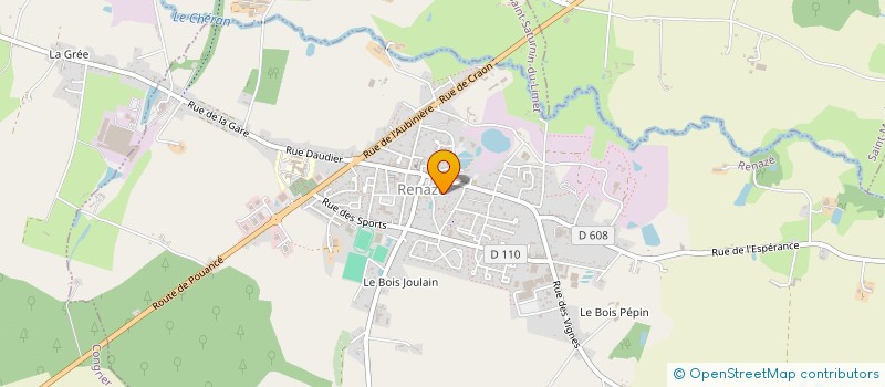 localisation de l'entreprise MONSIEUR DENIS GASNIER à RENAZE