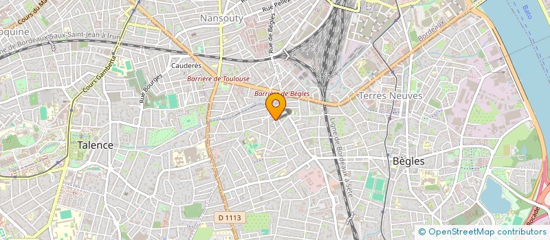 localisation de l'entreprise MONSIEUR DENIS GASSUAUD à BEGLES