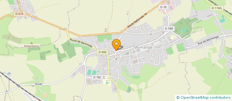 localisation de l'entreprise MONSIEUR DENIS GASTALDI à MORHANGE