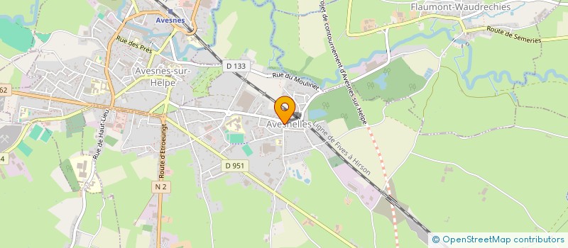 localisation de l'entreprise MONSIEUR DENIS GAUDRY à AVESNELLES