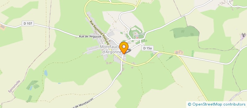 localisation de l'entreprise MONSIEUR DENIS GAVARD à CIERGES-SOUS-MONTFAUCON