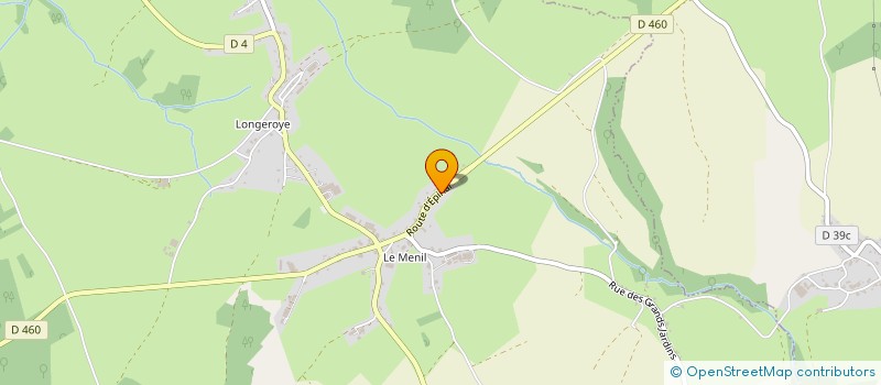 localisation de l'entreprise MONSIEUR DENIS GENAY  CHARMOIS-L'ORGUEILLEUX