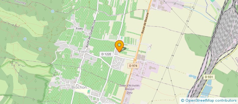 localisation de l'entreprise MONSIEUR DENIS GENOT  FIXIN