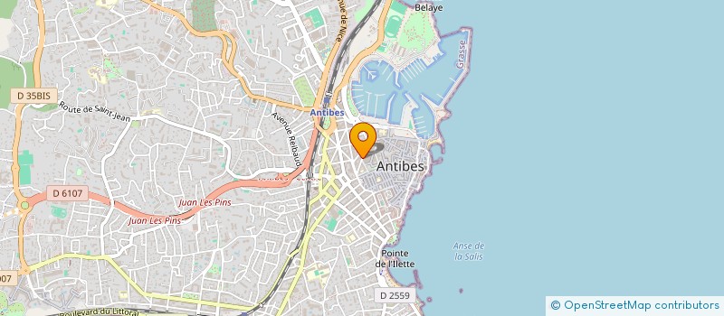 localisation de l'entreprise MONSIEUR DENIS GENOVESE à ANTIBES