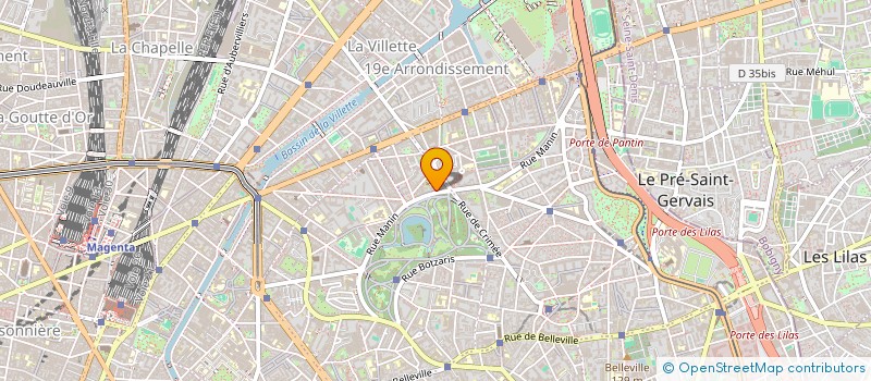 localisation de l'entreprise MONSIEUR DENIS GEORGE  PARIS