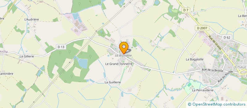localisation de l'entreprise MONSIEUR DENIS GESLIN à CHAUCHE