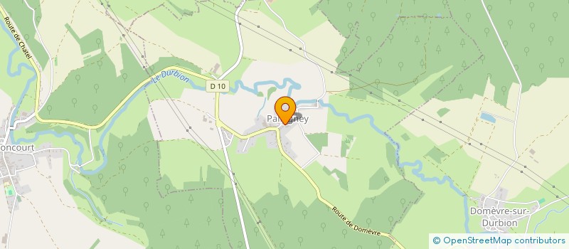 localisation de l'entreprise MONSIEUR DENIS GESNEL  DAMAS-AUX-BOIS