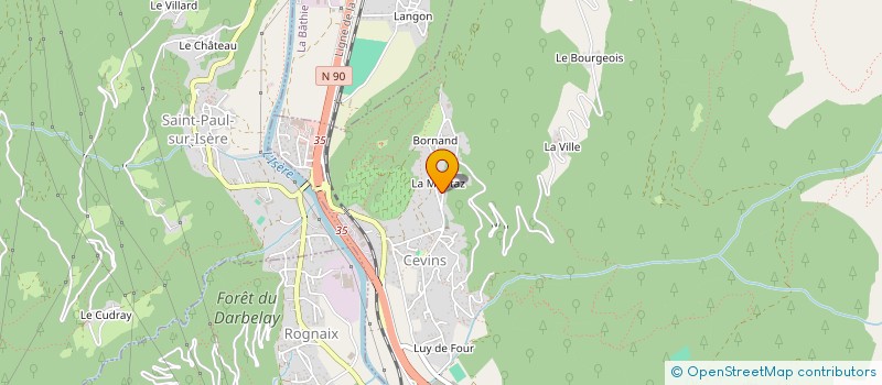 localisation de l'entreprise MONSIEUR DENIS GIANNUZZI à FRONTENEX