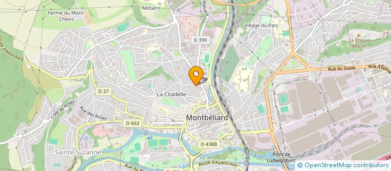 localisation de l'entreprise MONSIEUR DENIS GIL à MONTBELIARD