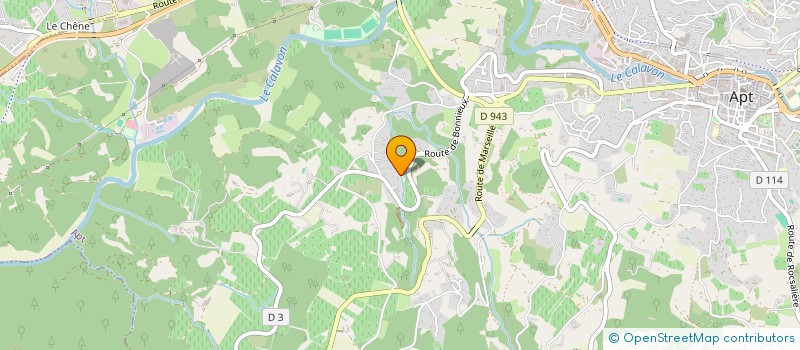 localisation de l'entreprise MONSIEUR DENIS GILLES  APT