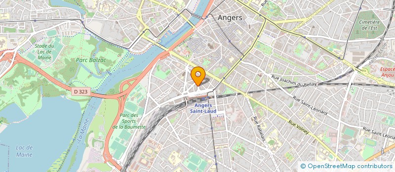 localisation de l'entreprise MONSIEUR DENIS GODARD  ANGERS