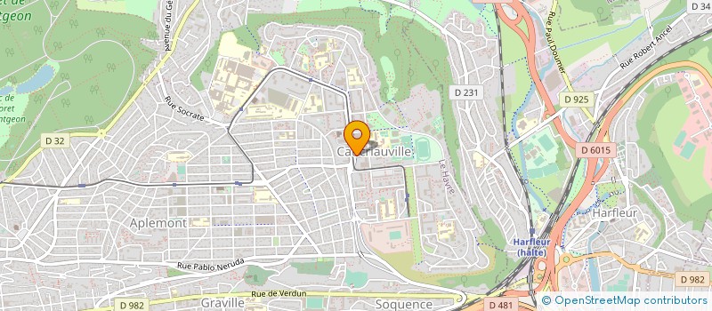 localisation de l'entreprise MONSIEUR DENIS GODIN à LE HAVRE