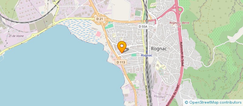 localisation de l'entreprise MONSIEUR DENIS GOS  ROGNAC