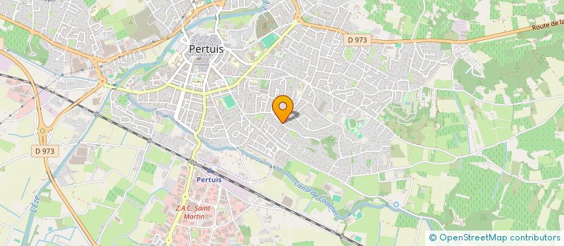 localisation de l'entreprise MONSIEUR DENIS GRASSET  PERTUIS