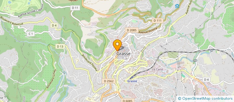 localisation de l'entreprise MONSIEUR DENIS GRIDEL à GRASSE