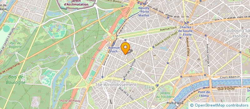 localisation de l'entreprise MONSIEUR DENIS GRUBICH  PARIS