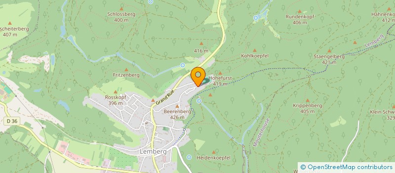 localisation de l'entreprise MONSIEUR DENIS GRUSSI  LEMBERG