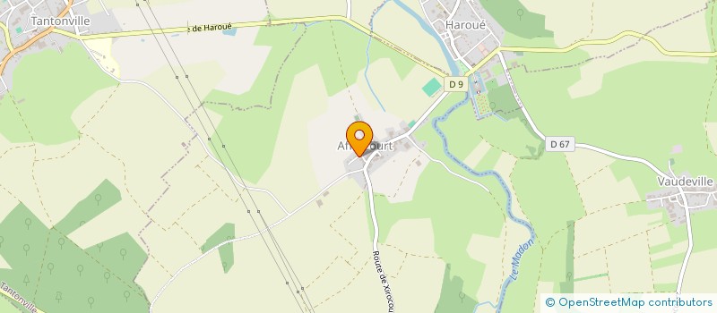 localisation de l'entreprise MONSIEUR DENIS GUAY  AFFRACOURT