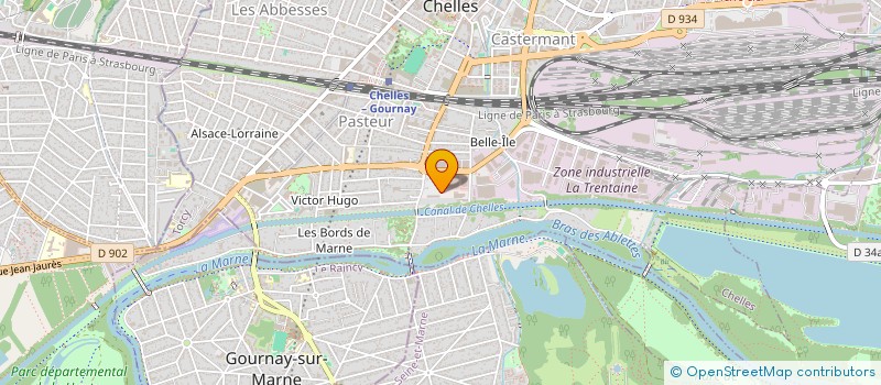 localisation de l'entreprise MONSIEUR DENIS GUDUMAC à CHELLES