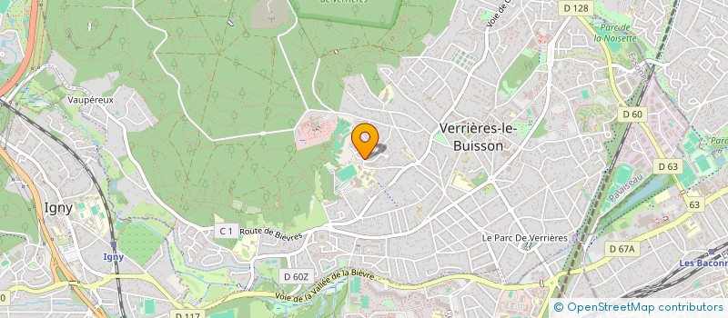 localisation de l'entreprise MONSIEUR DENIS GUERIN à VERRIERES-LE-BUISSON