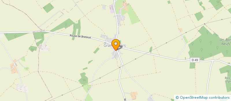 localisation de l'entreprise MONSIEUR DENIS GUEUR  MESNILS-SUR-ITON