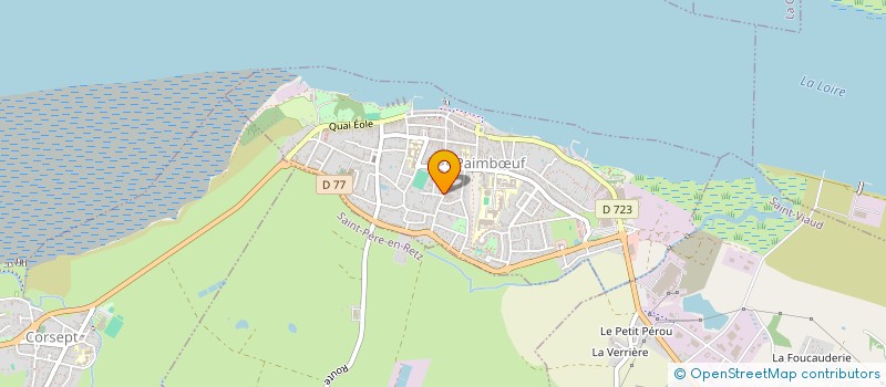 localisation de l'entreprise MONSIEUR DENIS GUILBAUDEAU  PAIMBUF