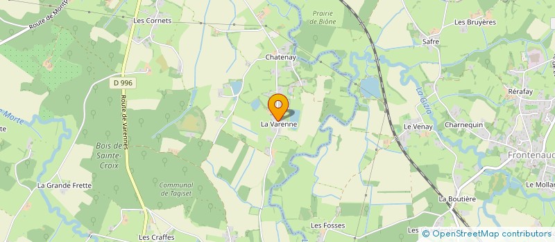localisation de l'entreprise MONSIEUR DENIS GUILLEMAUT à SAINTE-CROIX-EN-BRESSE