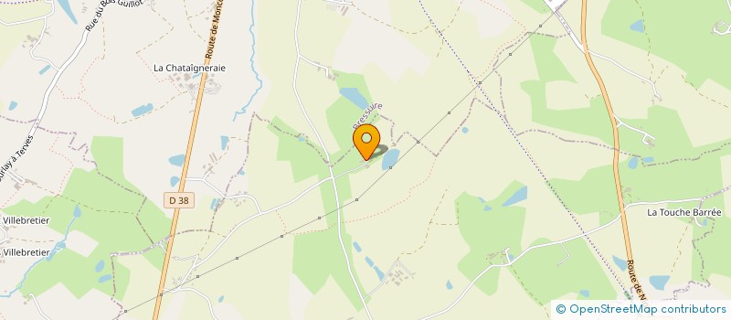 localisation de l'entreprise MONSIEUR DENIS GUILLEMET  CHANTELOUP