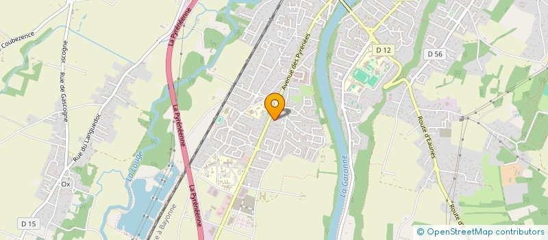 localisation de l'entreprise MONSIEUR DENIS GUILLEN  MURET