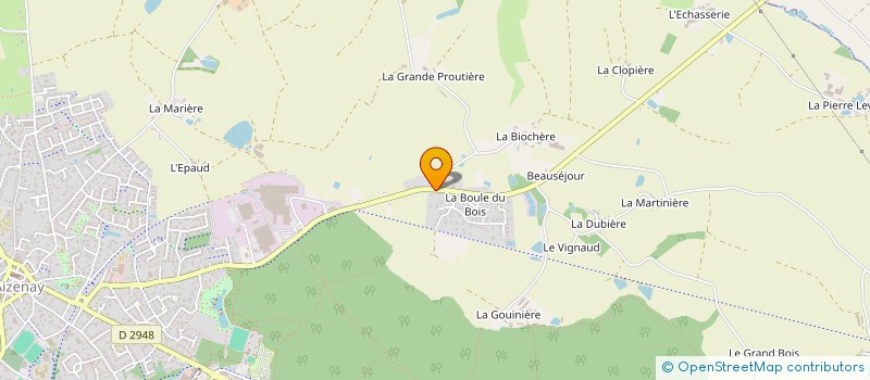 localisation de l'entreprise MONSIEUR DENIS GUILLOU  AIZENAY