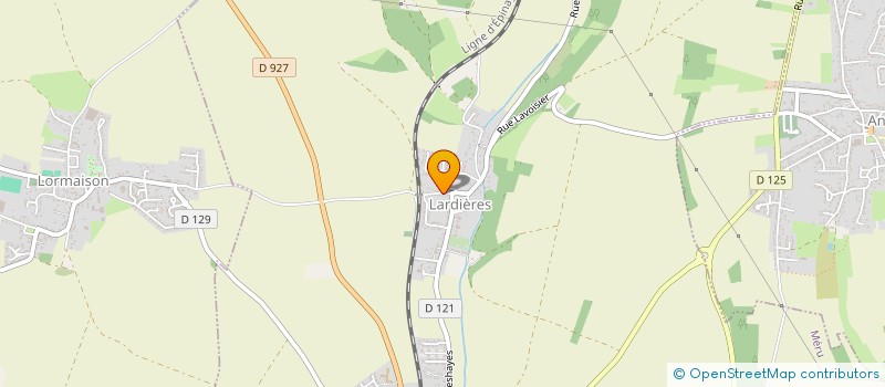 localisation de l'entreprise MONSIEUR DENIS GUIOT  MERU