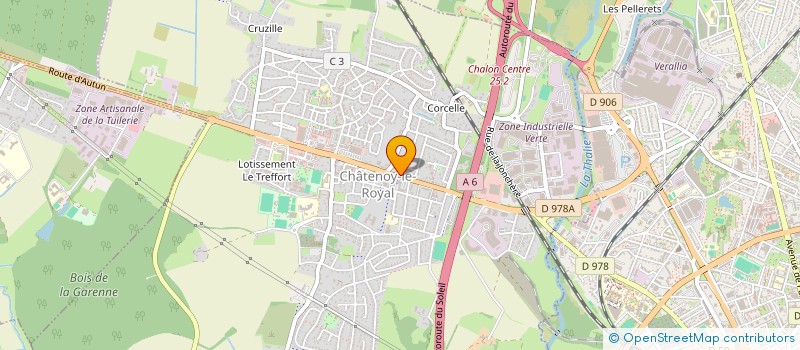 localisation de l'entreprise MONSIEUR DENIS GUYENOT  CHATENOY-LE-ROYAL