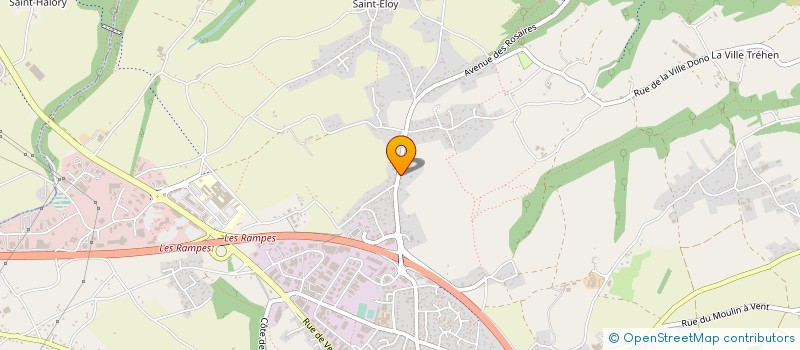 localisation de l'entreprise MONSIEUR DENIS GUYOT  PLERIN