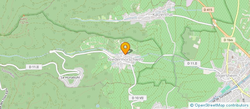 localisation de l'entreprise MONSIEUR DENIS HAFFNER  NIEDERMORSCHWIHR