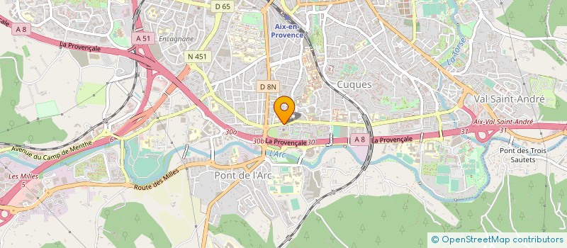 localisation de l'entreprise MONSIEUR DENIS HAGNERE à AIX-EN-PROVENCE