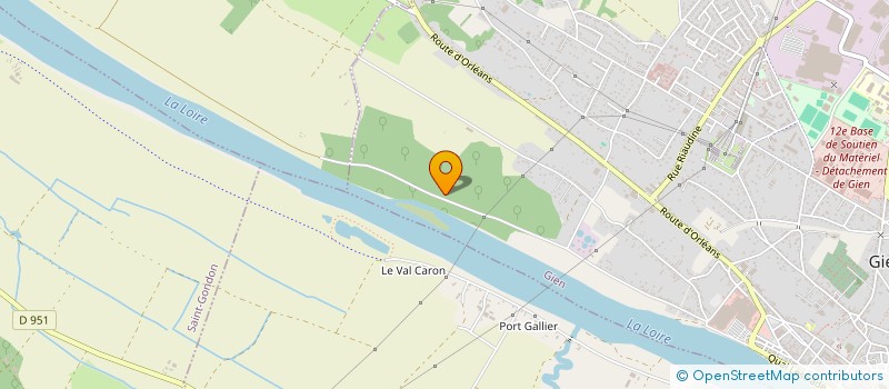 localisation de l'entreprise MONSIEUR DENIS HAPARD  GIEN