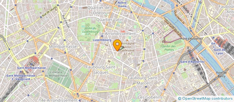 localisation de l'entreprise MONSIEUR DENIS HARANG à PARIS