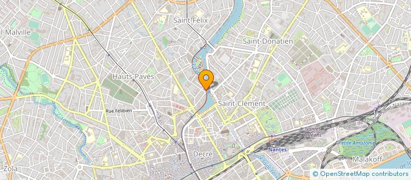 localisation de l'entreprise MONSIEUR DENIS HARDOUIN DUPARC à NANTES