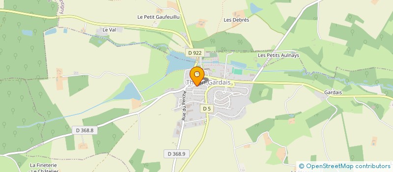 localisation de l'entreprise MONSIEUR DENIS HARDY à THIRON-GARDAIS