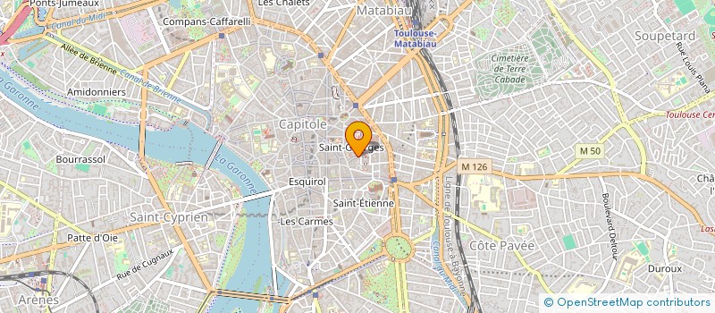 localisation de l'entreprise MONSIEUR DENIS HAXAIRE à TOULOUSE