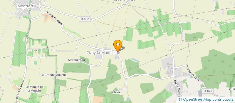 localisation de l'entreprise MONSIEUR DENIS HAY  CIZAY-LA-MADELEINE