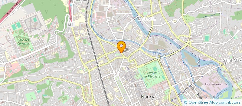 localisation de l'entreprise MONSIEUR DENIS HAZEAUX  NANCY